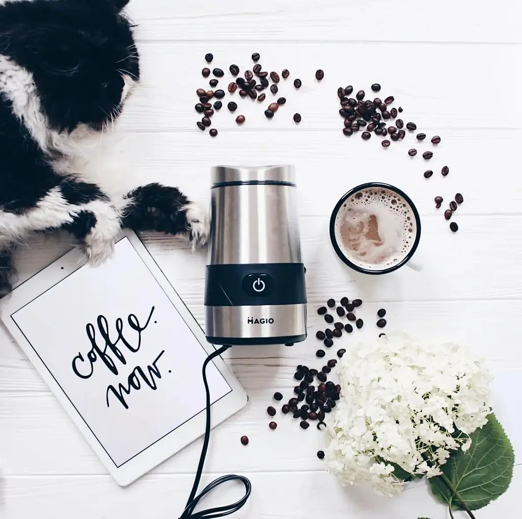 Кофемолка Magio МG-202 Silver 250 Вт 60 г (202МG) - фото 5