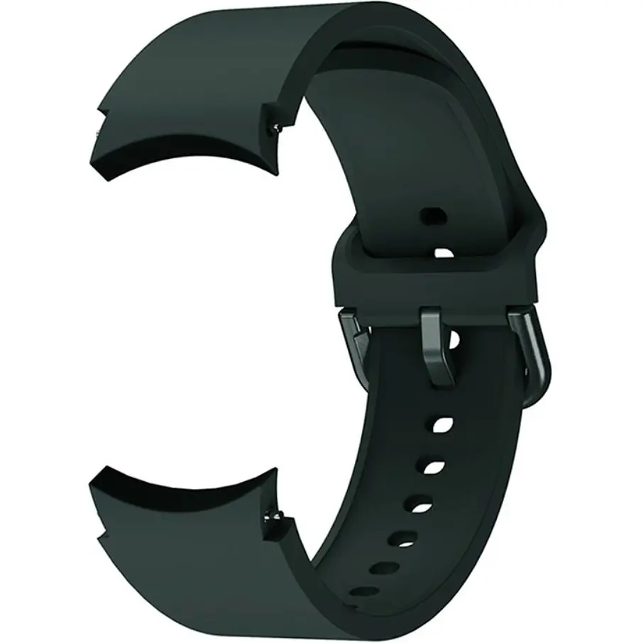 Ремінець силіконовий BeWatch Samsung Galaxy Watch 4/5/Pro SoftTouch Зелений (0139306) - фото 3