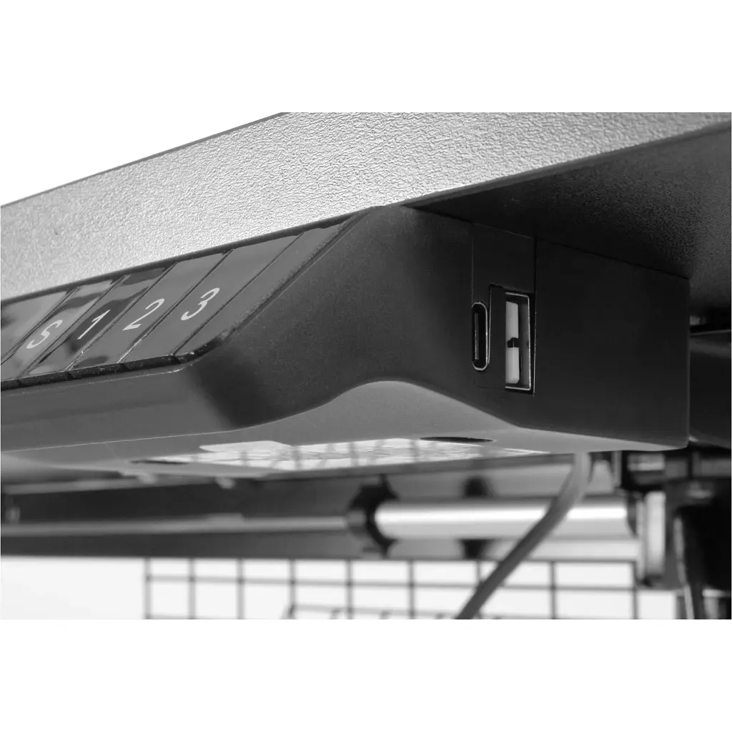 Комп'ютерний ігровий стіл Barsky StandUp Black (BST-01) [111760] - фото 11