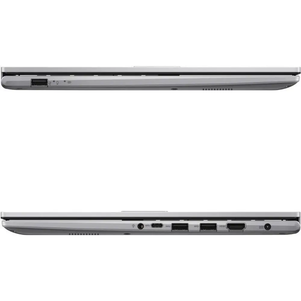 Ноутбук Asus VivoBook X15, Intel Core i5 1334U, 16 ГБ пам'яті, 256 ГБ SSD, 15, 6 FullHD, сріблястий, Windows 11 Pro - фото 6