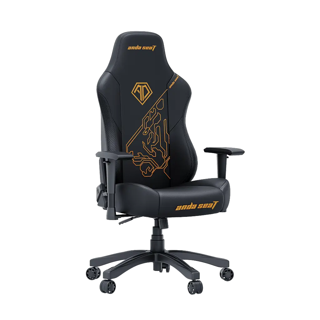 Игровое кресло Anda Seat Phantom 3 Tiger Edition Black Size L (AD18Y-14-B-PV/C) - фото 6