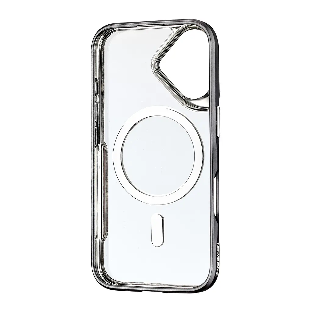 Чохол Metal Frame with MagSafe iPhone 16 Black - фото 3