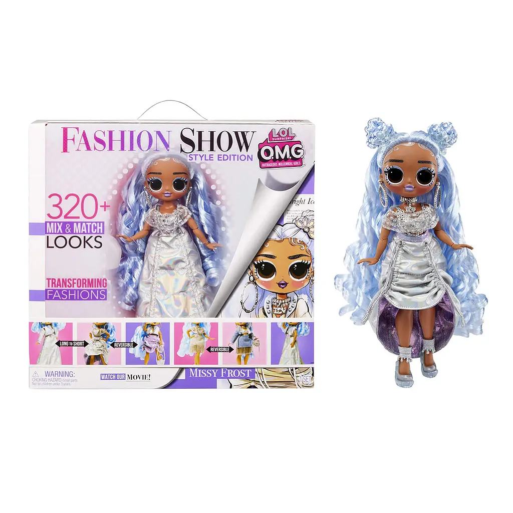 Игровой набор с куклой L.O.L. Surprise O.M.G. Fashion Show Стильная Мисси Фрост, 25 см (584315) - фото 8