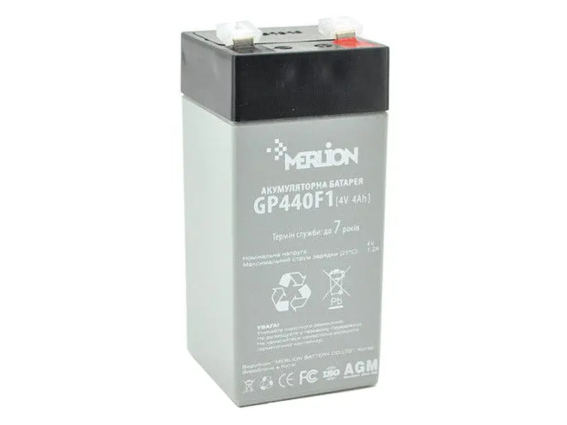 Акумулятор для ДБЖ MERLION 4V-4Ah (GP44F1)