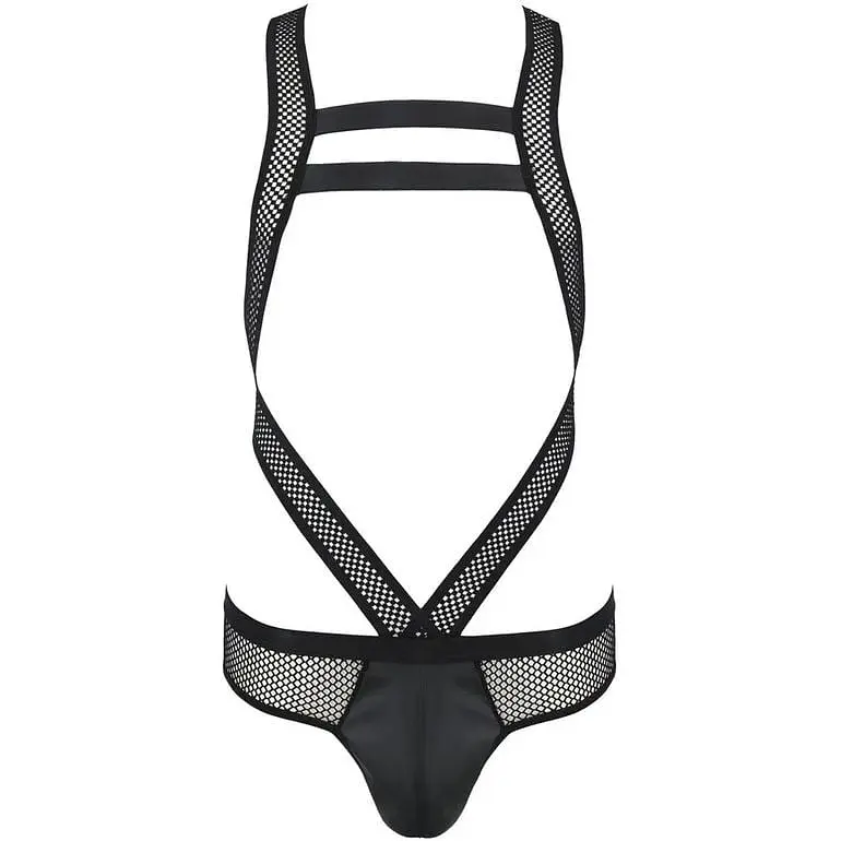 Чоловічий боді Passion 045 Body Victor black L/XL - фото 3