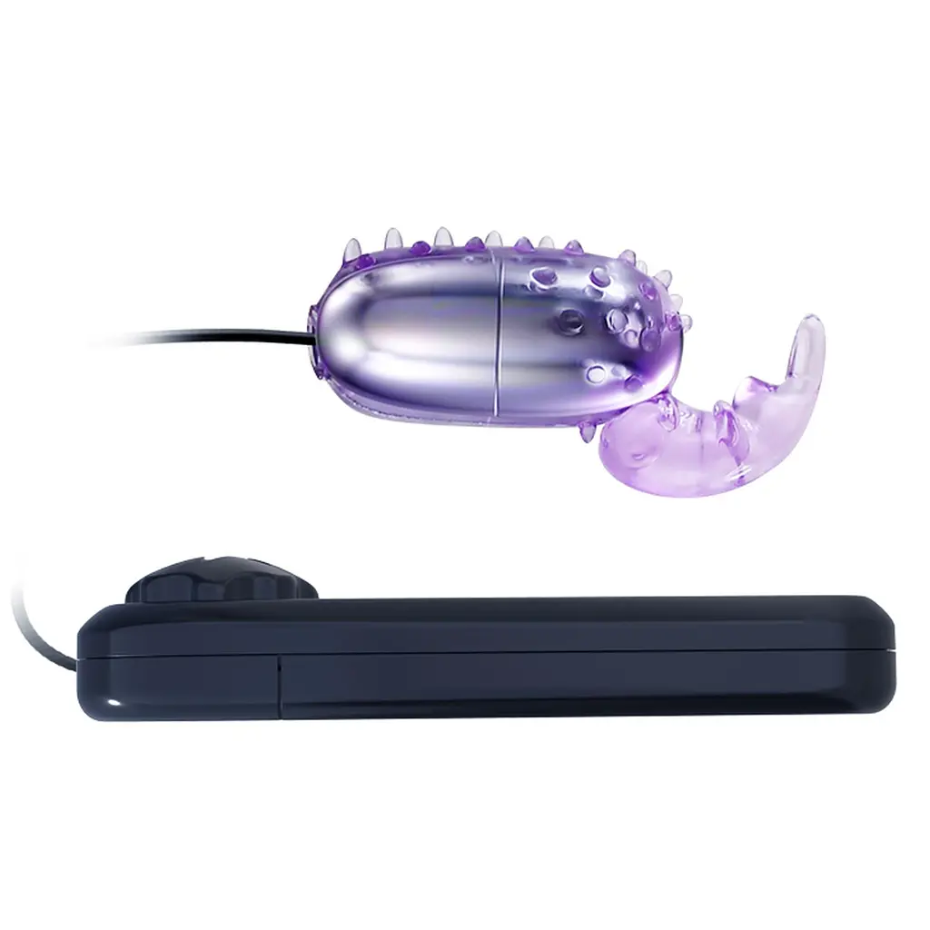 Виброяйцо Baile S-Vibe Super Vibrator 9.2 см фиолетовый - фото 3