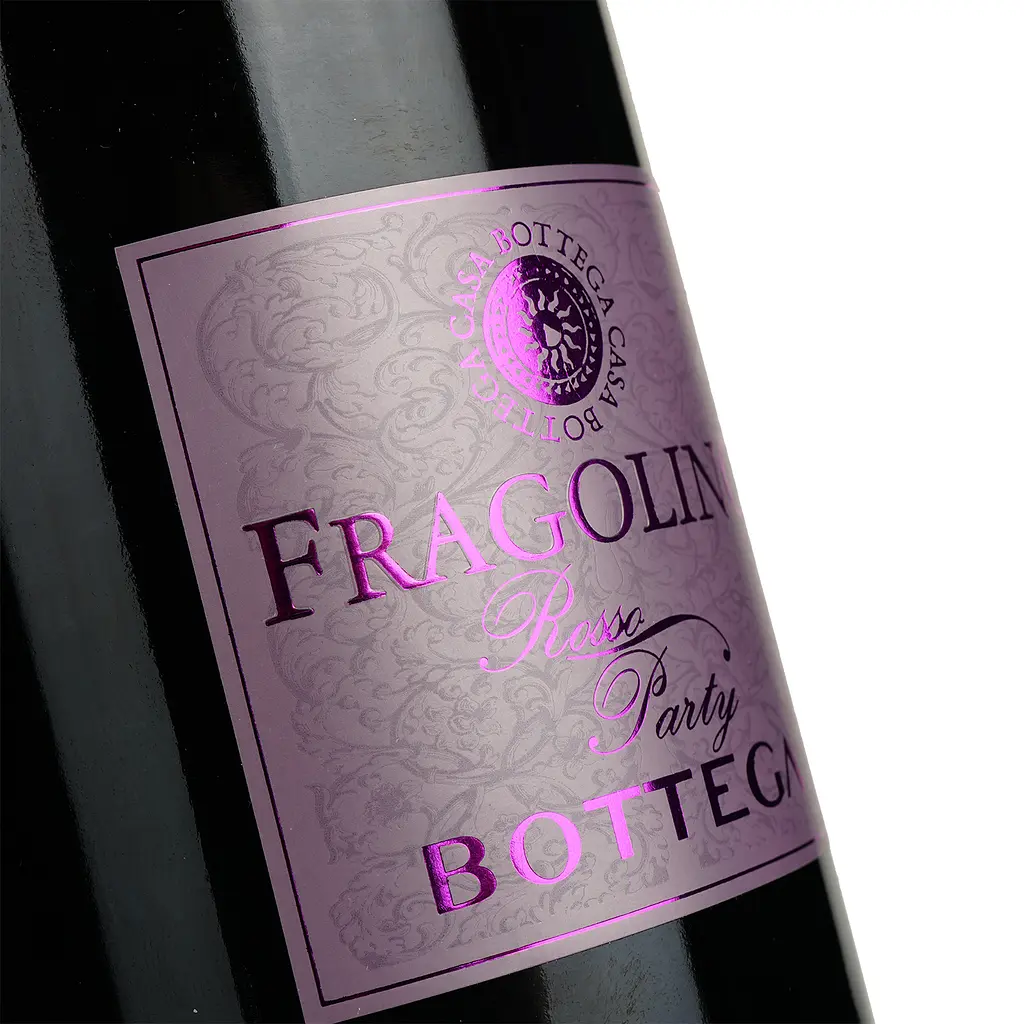 Вино игристое Bottega Fragolino rosso, красное, полусладкое, 0,75 л (913419) - фото 3