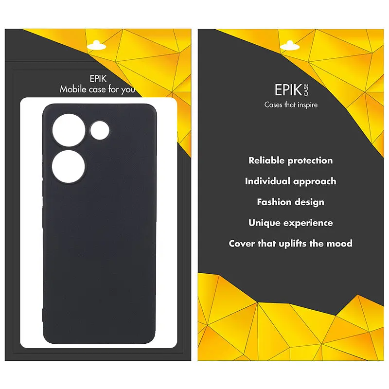 Чохол TPU Epik Black Full Camera для TECNO Camon 20 Pro (CK7n) Чорний - фото 5