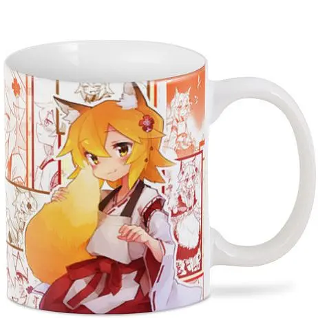 Кружка GeekLand Бережная 800-летняя жена The Helpful Fox Senko-san FSS 02.03 330 мл разноцветная - фото 3
