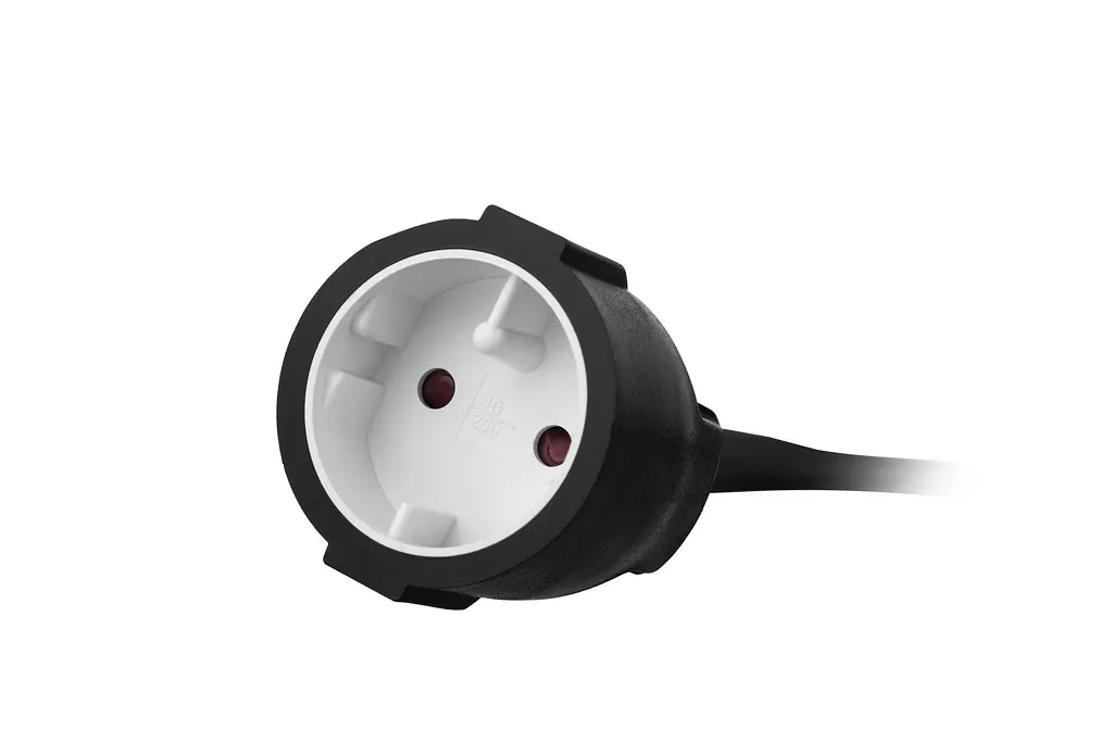 Подовжувач мережевий 1 розетка 15 м 2E Power Extension 1 Type F 15m 10A Black - фото 4