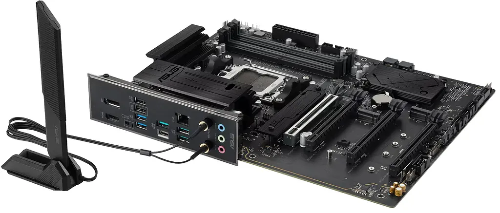 ASUS Материнська плата ASUS B850 MAX GAMING WIFI sAM5 B850 4xDDR5 M.2 HDMI DP ATX - фото 5