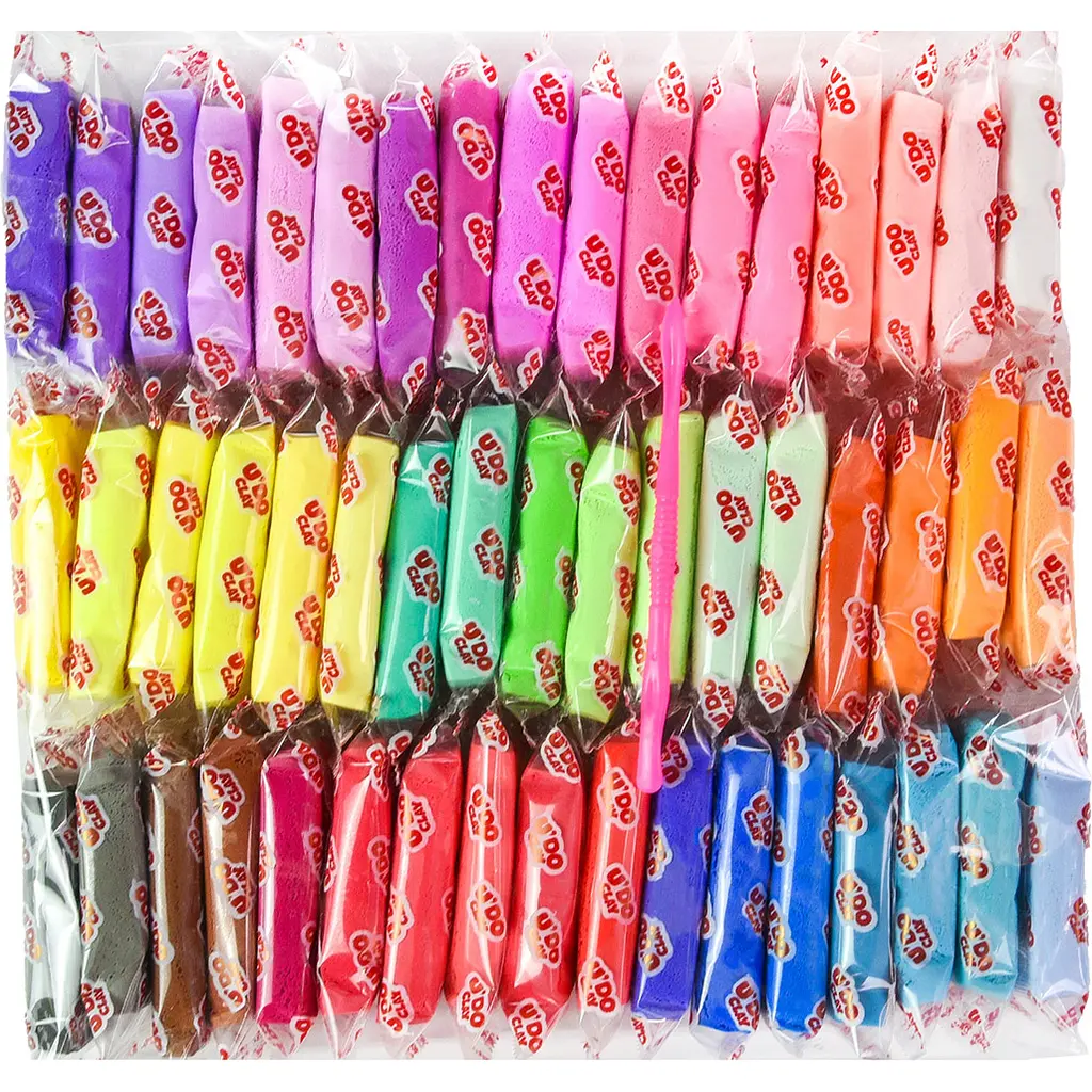 Набор для творчества Strateg U'DO Clay 306 г (6 г x 51 шт.) (30921) - фото 2