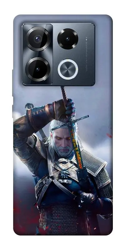 TPU чохол Demsky The witcher gerald для Infinix Note 40 Pro 4G