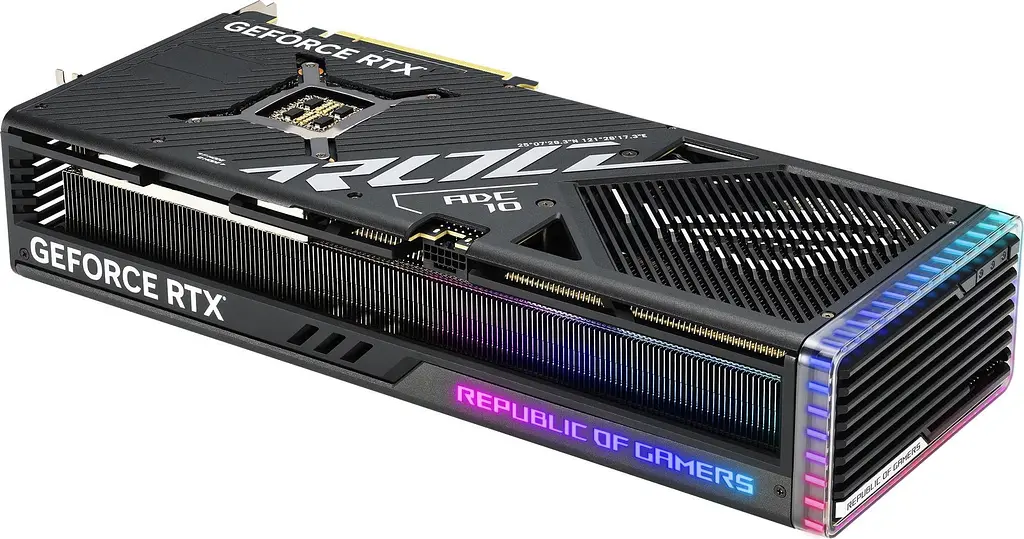 Видеокарта ASUS RTX 4090 24Gb STRIX OC (ROG-STRIX-RTX4090-O24G-GAMING) (GDDR6X, 384 bit, PCI-E v4.0 x16) Б/у - фото 3