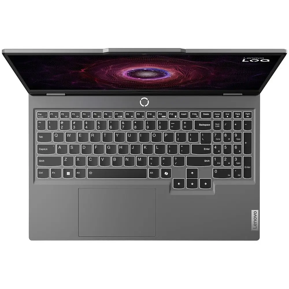 Ноутбук Lenovo LOQ 15ARP9 (83JC00A2RM) Luna Grey, Экран 15.6 IPS (1920x1080) Full HD 144 Гц, матовый 4070, 8 ГБ/LAN/Free DOS/2.38 кг/серый - фото 3