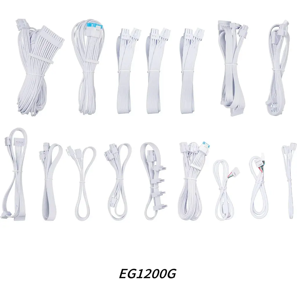Блок живлення Lian Li Edge Gold 1200W (G9P.EG1200G.WH00.EU) White (G9P.RS1200G.WH00.EU) - фото 11