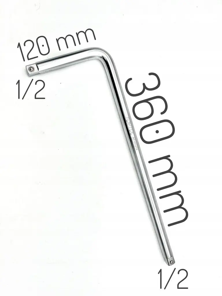 Вороток Г-подібний 1/2" 360х120мм Toptul AFAN1614 - фото 2