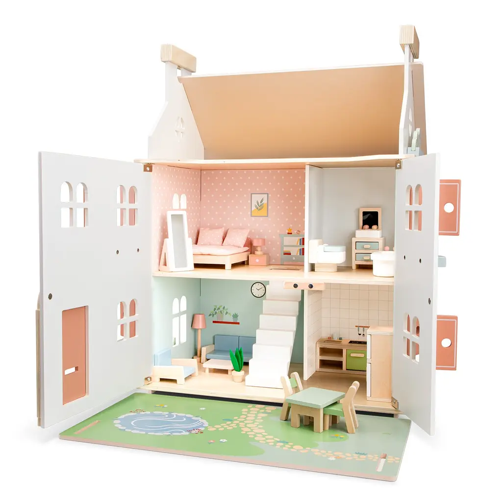 Кукольный домик New Classic Toys с мебелью (10730) - фото 2