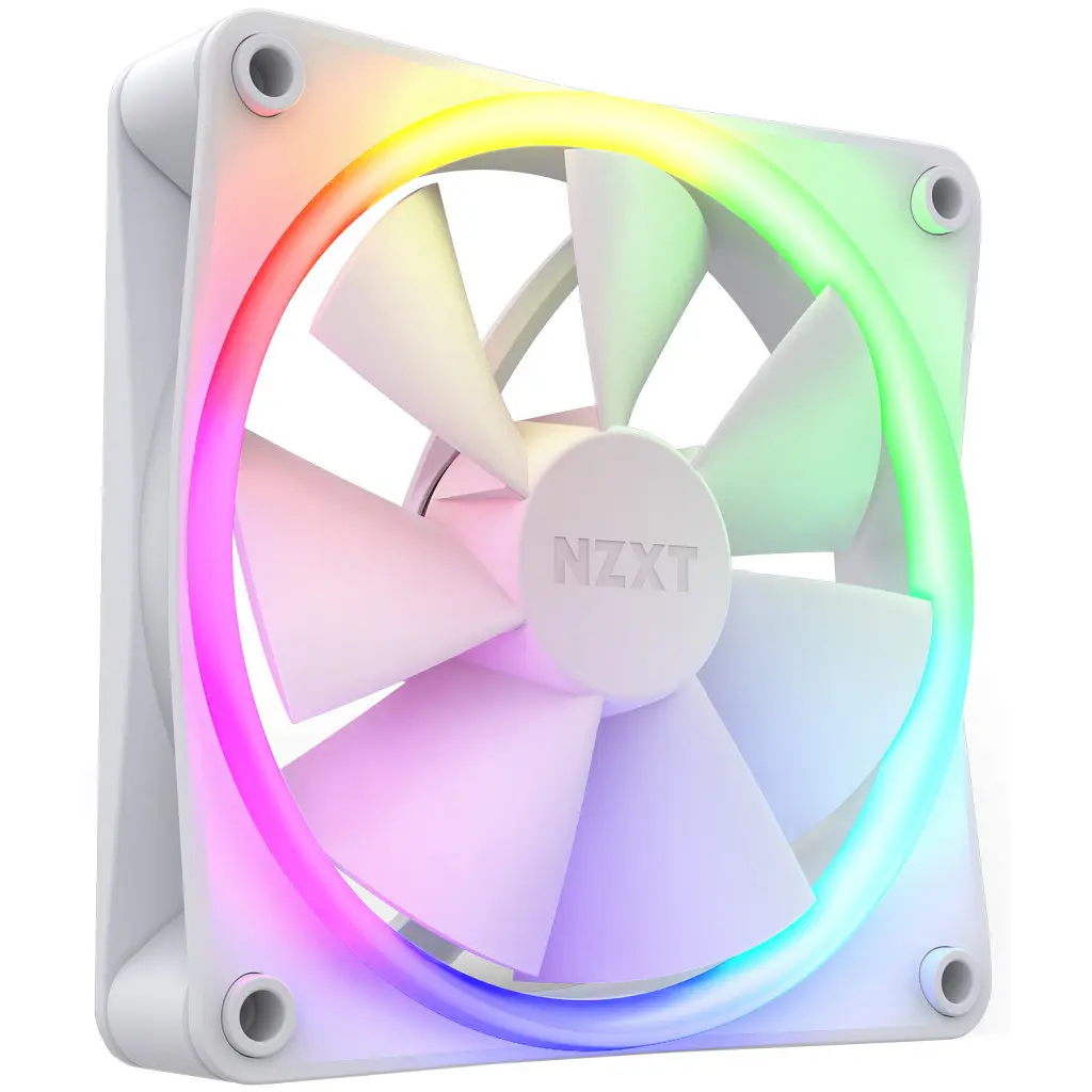 Кулер до корпусу NZXT F140RGB Twin (White) (RF-R14DF-W1) - фото 2