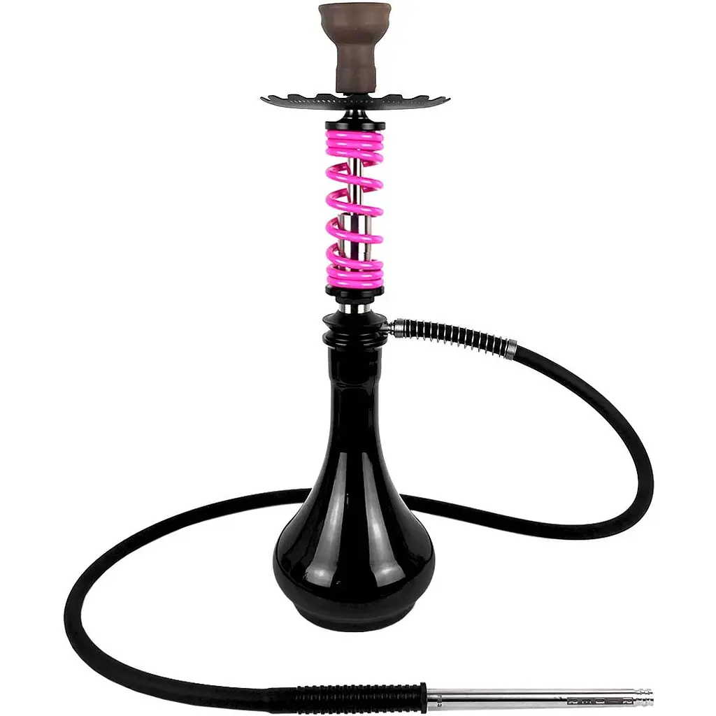 Кальян Trumpet Hookah Rider S Pink (колба Drop Black) - фото 2
