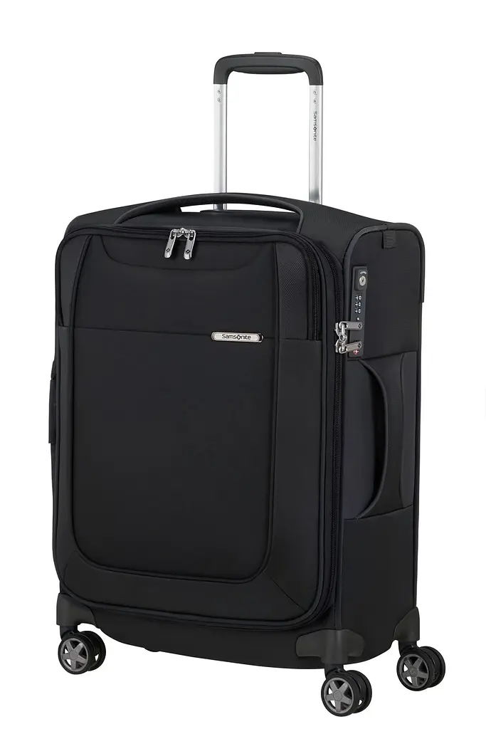 Валіза 55 См Samsonite D'LITE BLACK 55x40x22(25) KG6*09302 - фото 3
