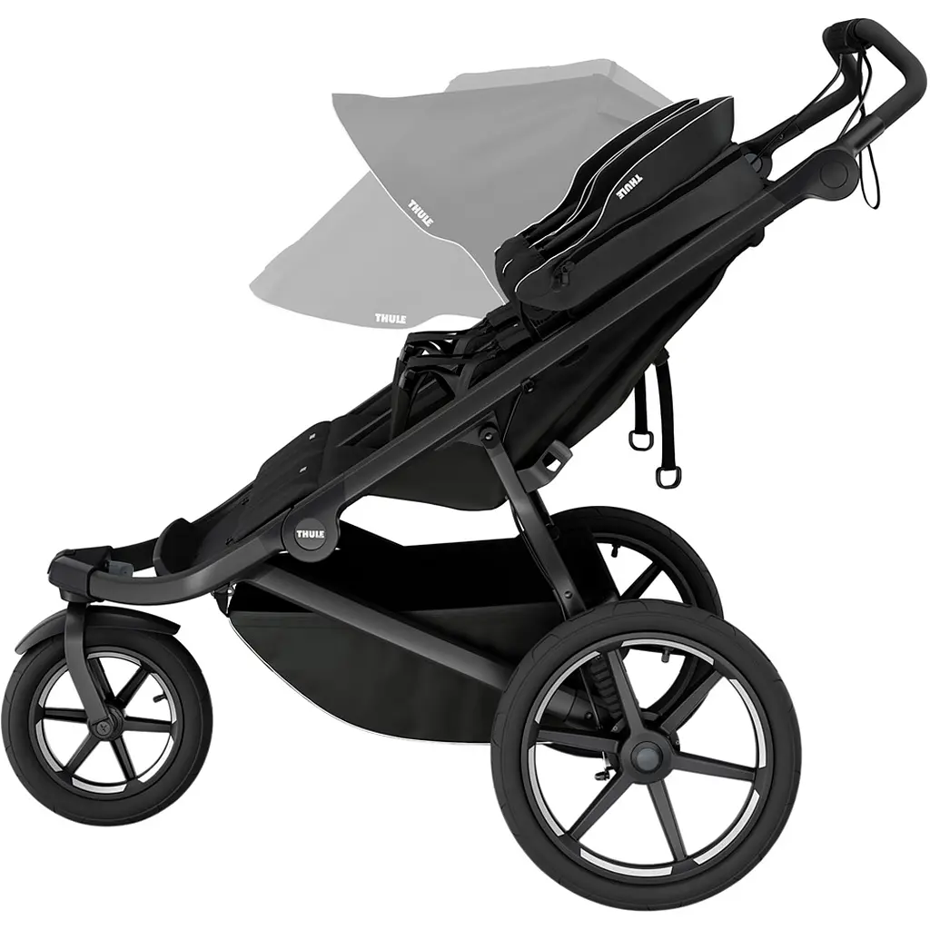 Детская коляска Thule Urban Glide 3 Black [10101972] [107663] - фото 3