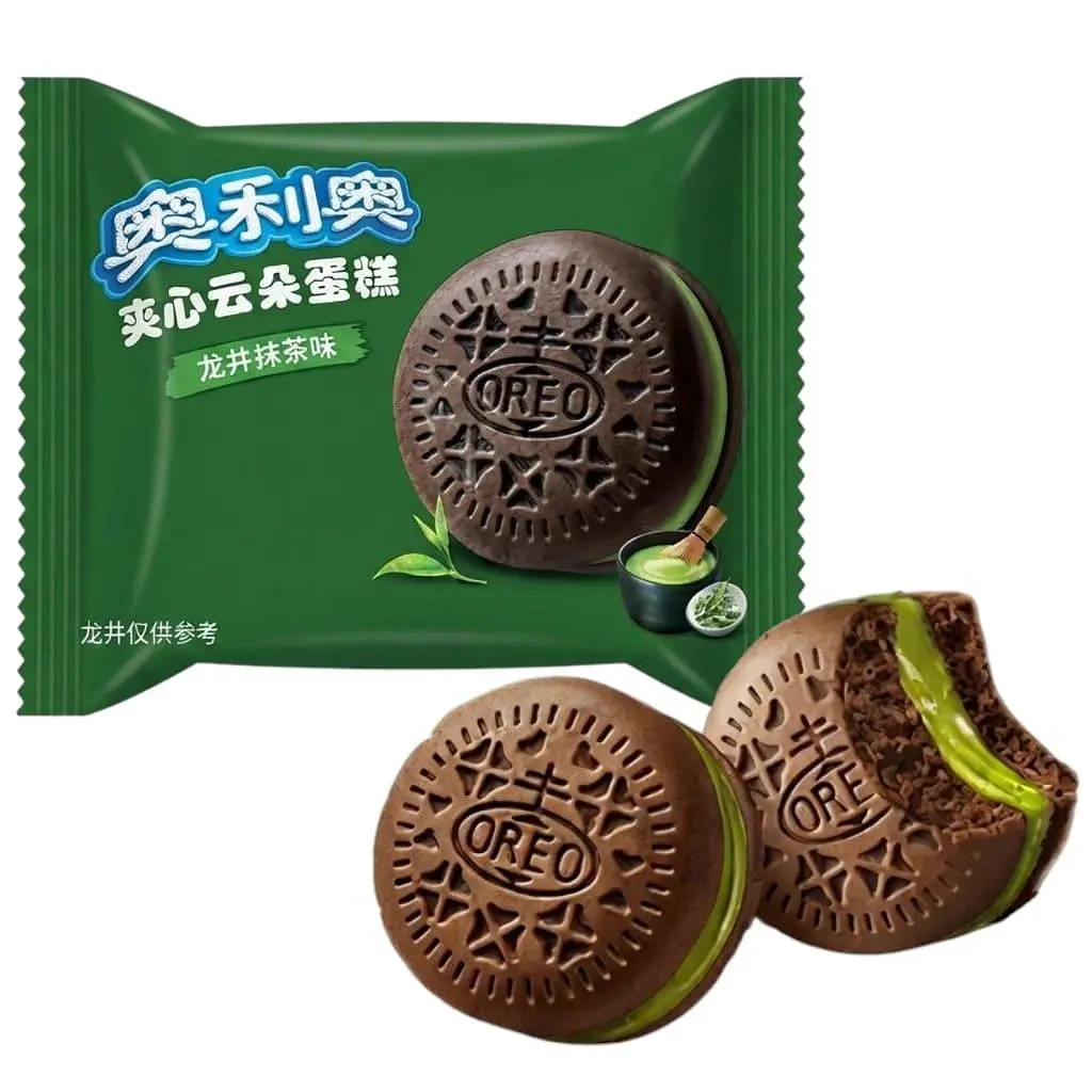 Тістечко Oreo Cloud Cake Longjing Matcha Flavor 22г - фото 2