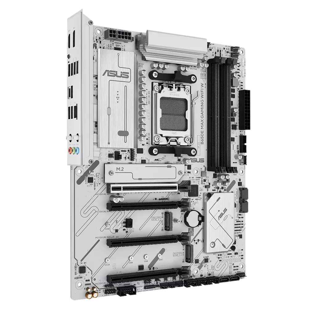 Материнcька плата Asus B650E Max Gaming Wi-Fi White Socket AM5 (B650E MAX GAMING WIFI W) - фото 2