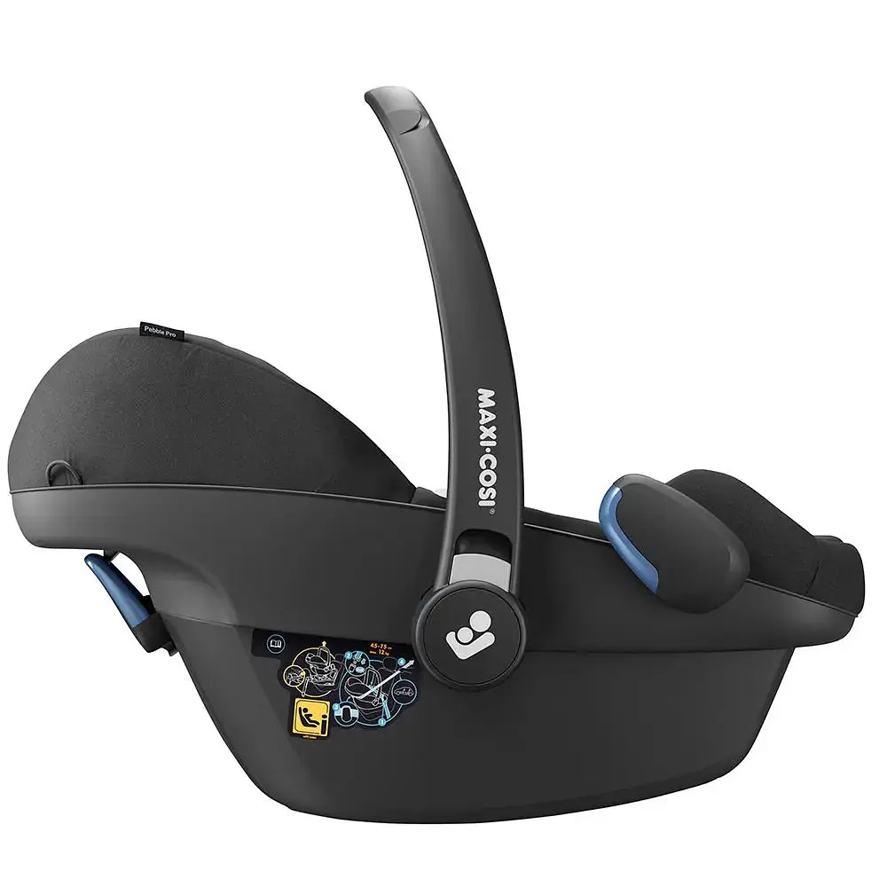 Автокресло Maxi-Cosi Pebble Pro i-Size Essential Black, черное (8799672110) - фото 5