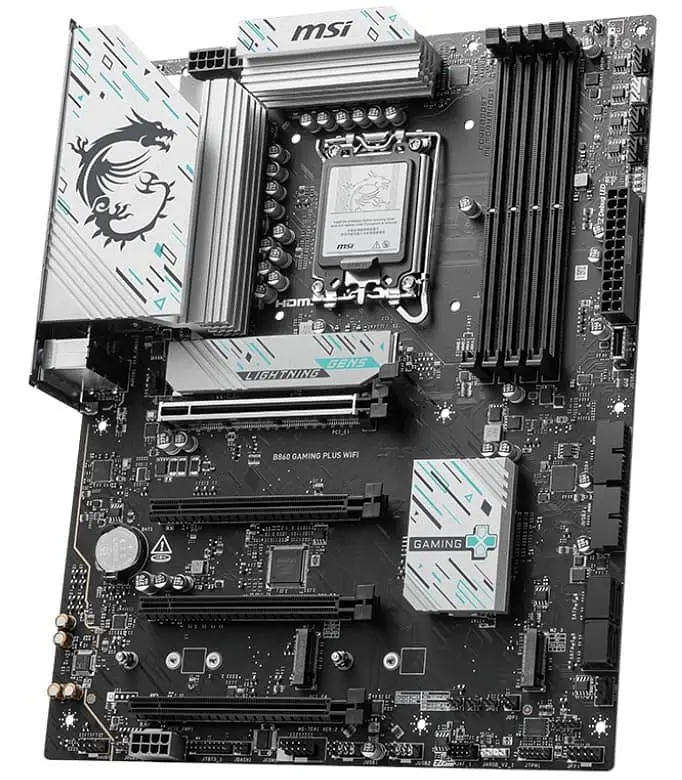 Материнська плата MSI B860 GAMING PLUS WIFI (B860 GAMING PLUS WIFI) (Socket 1851, Intel B860, ATX) - фото 2