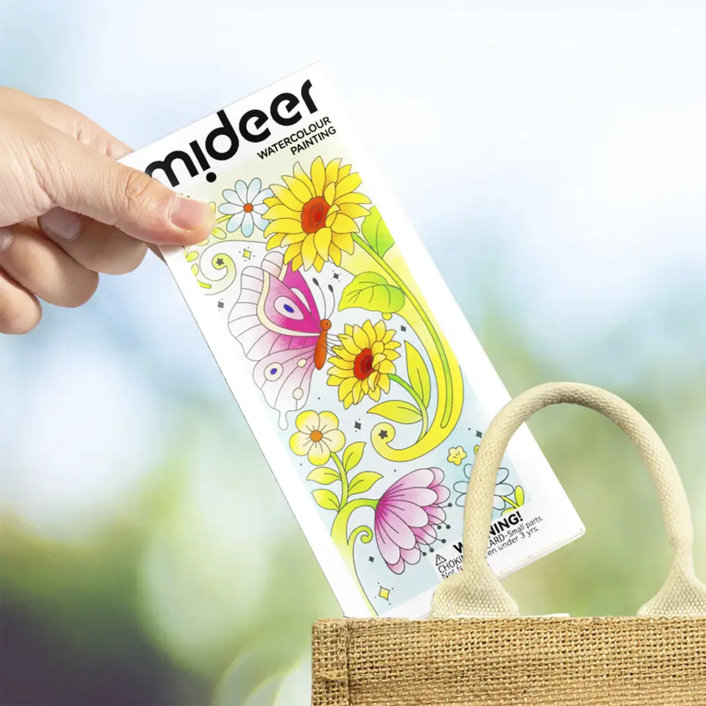 Набір для акварельного живопису Mideer Квіти та метелики (MD4248) - фото 5