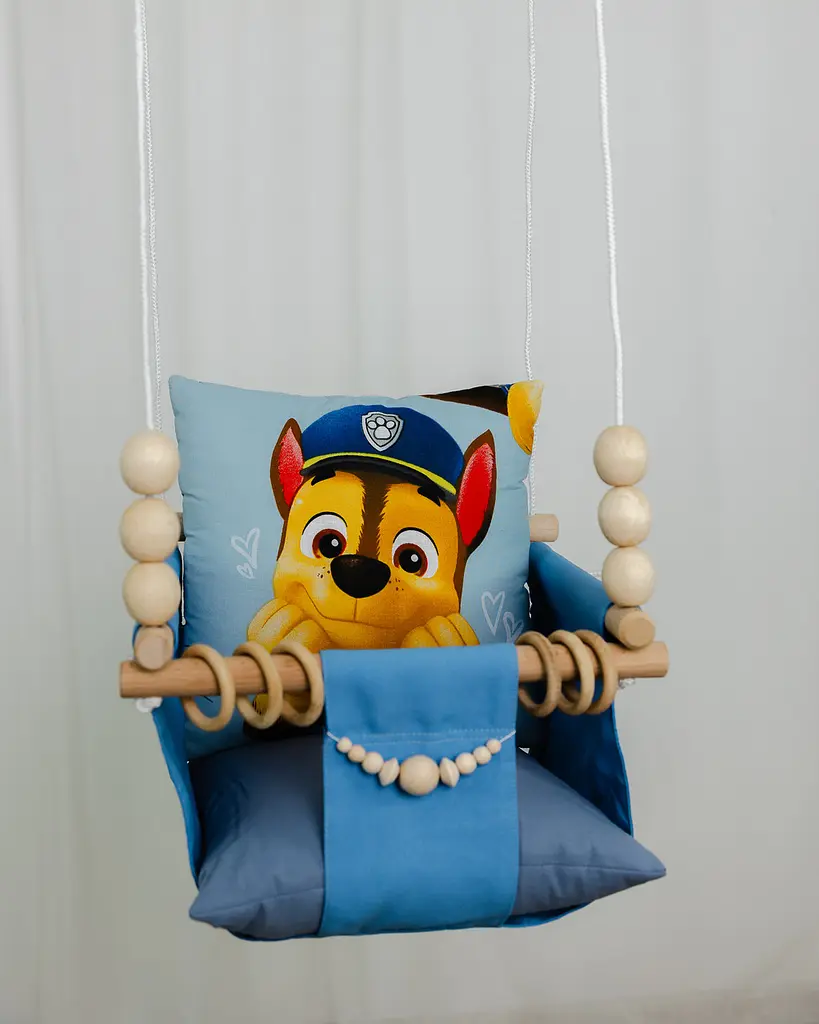Підвісна гойдалка PAW Patrol, гойдалка для дітей - фото 5