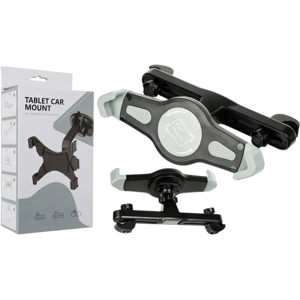 Автомобильный держатель холдер Primo VCP-006 для планшета на подголовник Black - фото 3