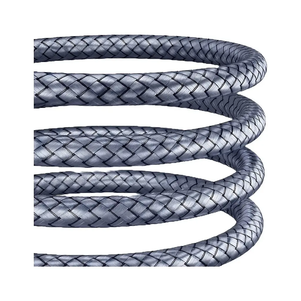 Кабель мультимедійний 3.5mm M to 3.5mm M 5.0m gray Essager (EYP35-DYD0G) - фото 4