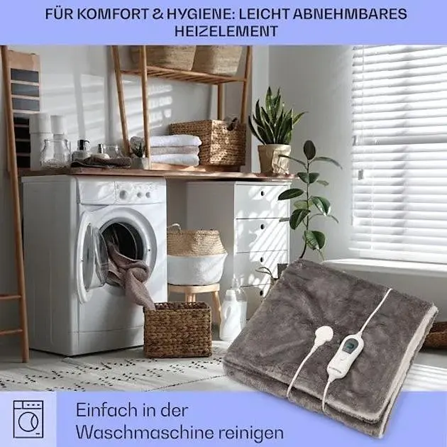 Електрична ковдра Klarstein Dr.Watson SuperSoft XL 180 x 130 (10033005) - фото 3