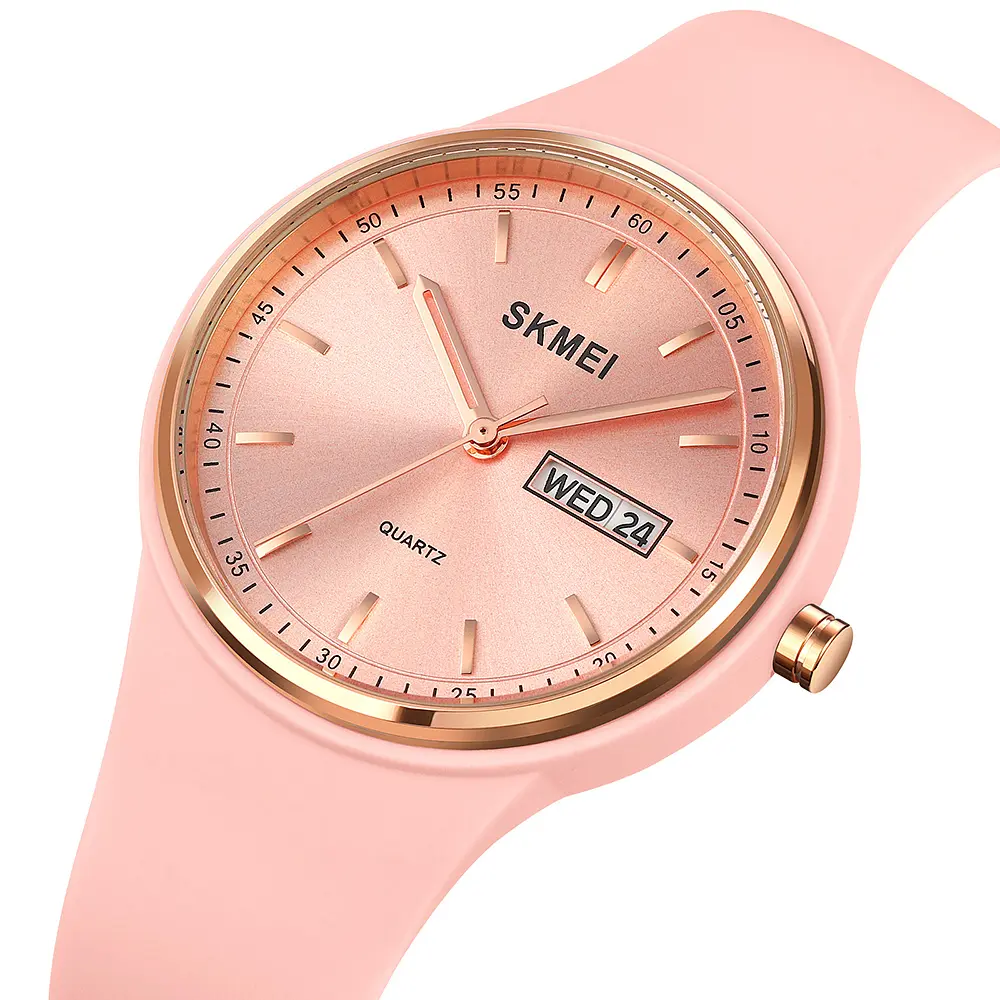 Наручний годинник жіночий 2057PK Pink Skmei acs0030342 - фото 2