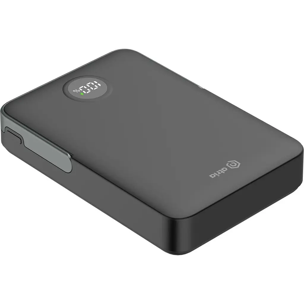 Павербанк ATRIA Black 10 000 mAh / 15 Вт (WPD-W57B) - фото 9