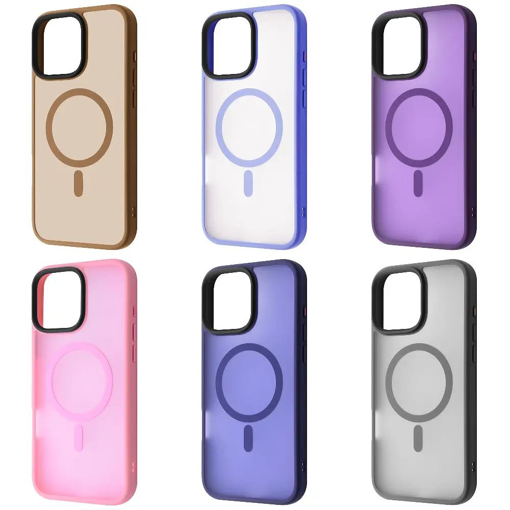 Чохол WAVE Matte Insane Case with Magnetic Ring iPhone 16 Pro в асортименті
