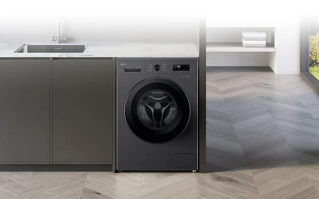 Стиральная машина LG фронтальная 6.5 кг A+++ антрацит - фото 2