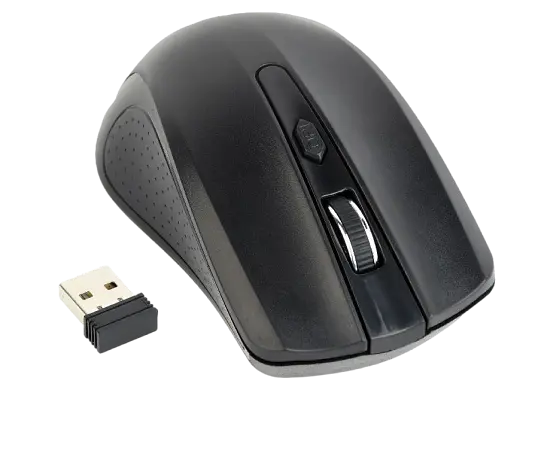Миша бездротова Gembird MUSW-4B-04-GB Black+Grey - фото 2