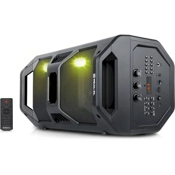 Акустична система Real-EL X-757 Black (EL121600007) - фото 4