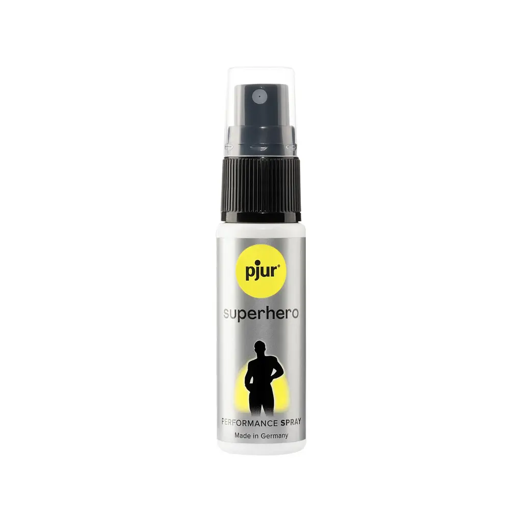Спрей-пролонгатор pjur Superhero Performance Spray 20 мл, всотується в шкіру, природні компоненти