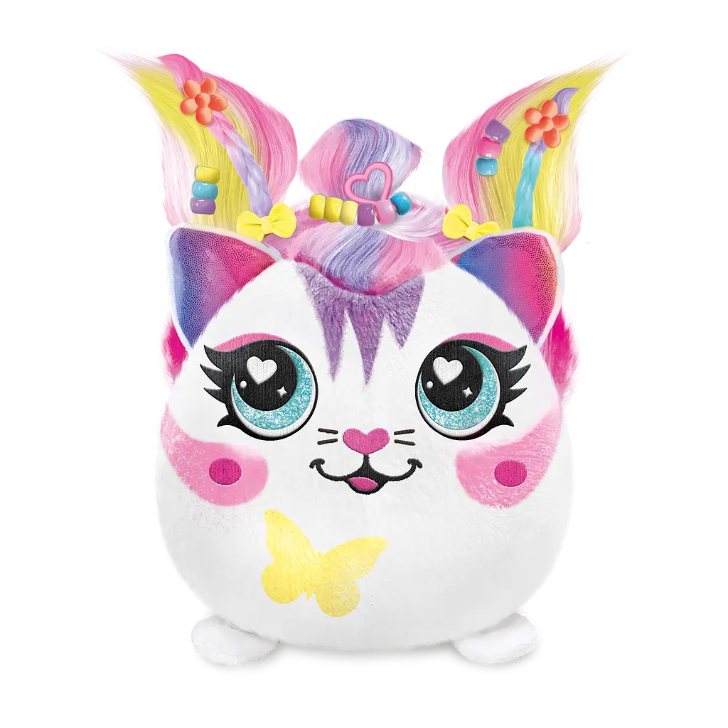 Набір DIY AIRBRUSH PLUSH - Hair'iffic "Зроби зачіску - Серденько" з іграшковим аерографом CanalToys Art.AIR040/2 - фото 5