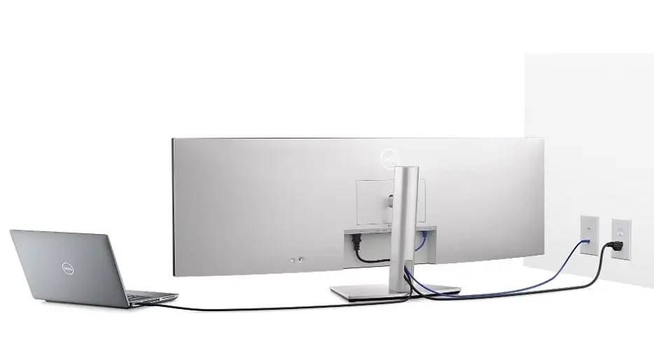 Монітор Dell 49" U4924DW IPS Black Curved (210-BGTX) - фото 9