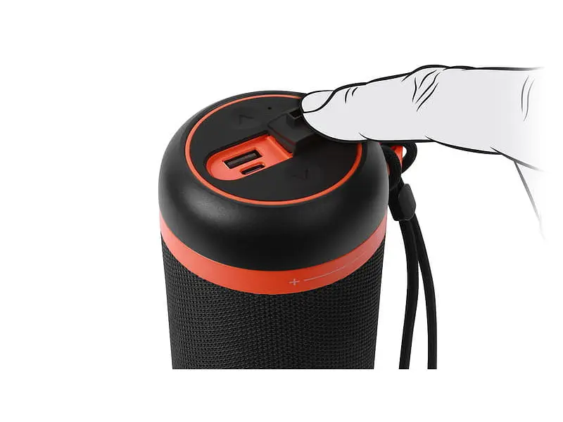 Портативна колонка REAL-EL X-711 Black (EL121600026) - фото 10
