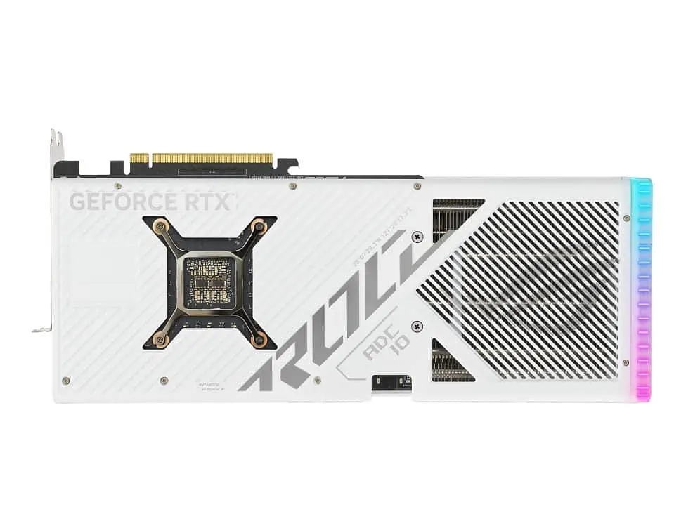 Видеокарта ASUS RTX 4080 16GB ROG Strix Gaming OC White (ROG-STRIX-RTX4080-O16G-WHITE) (GDDR6X, 256 bit, PCI-E v4.0 x16) Б/у - фото 2
