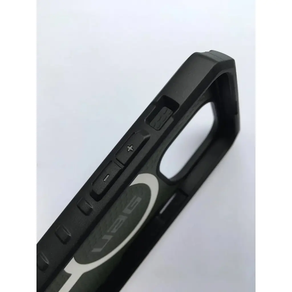 Оригинальный противоударный чехол UAG Pathfinder MagSafe для iPhone 14 Pro (6.1") Black 114054114040 - фото 2