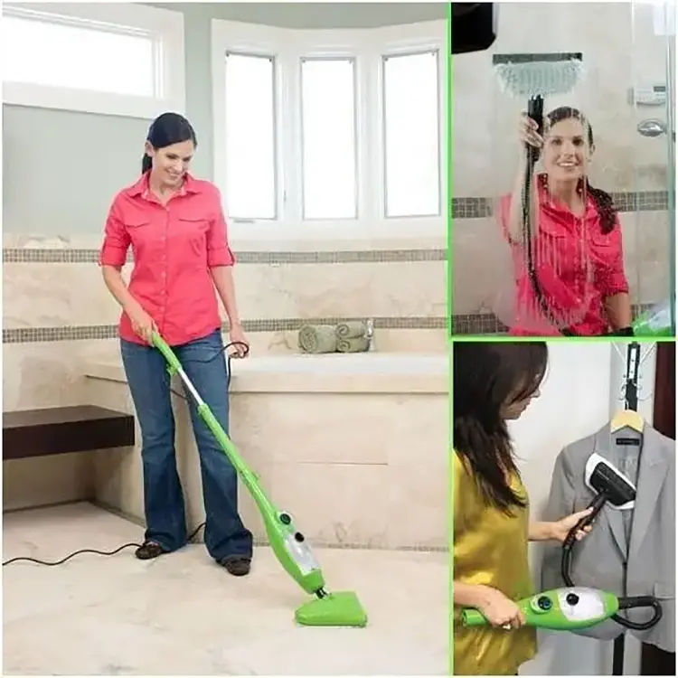 Парова швабра Supretto 5 в 1 Сила пари 1.3 кВт зелена (A023) - фото 8