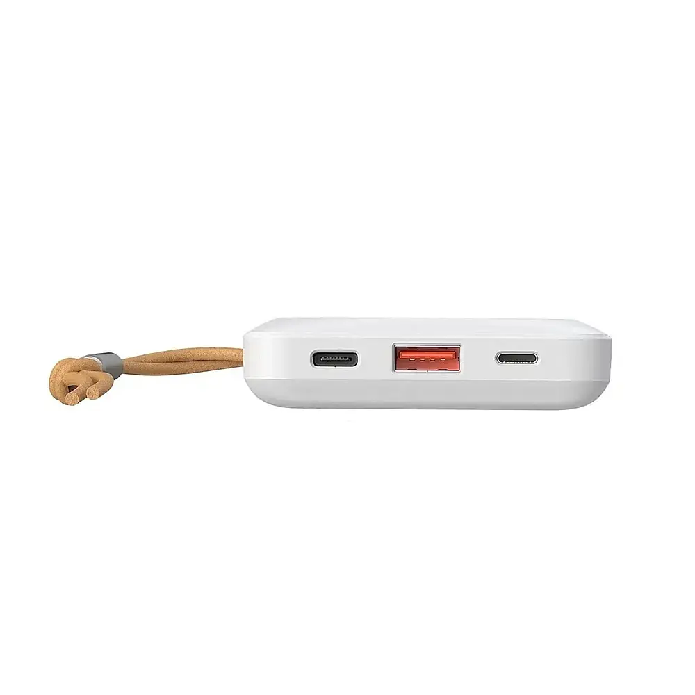 Зовнішній акумулятор VEGER 10000 mAh with wireless charging compatible with MagSafe PD QC3.0 2A 20W MagOn (VP1151 / W1151) white (VG-VP1151/W1151) - фото 8