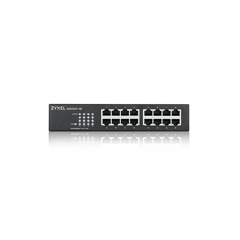 Комутатор ZYXEL GS1100-16 (GS1100-16-EU0104F) - фото 2